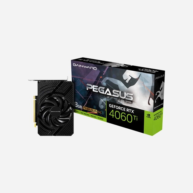Gainward GeForce RTX 4060 Ti Pegasus OC 8GB Distributions in